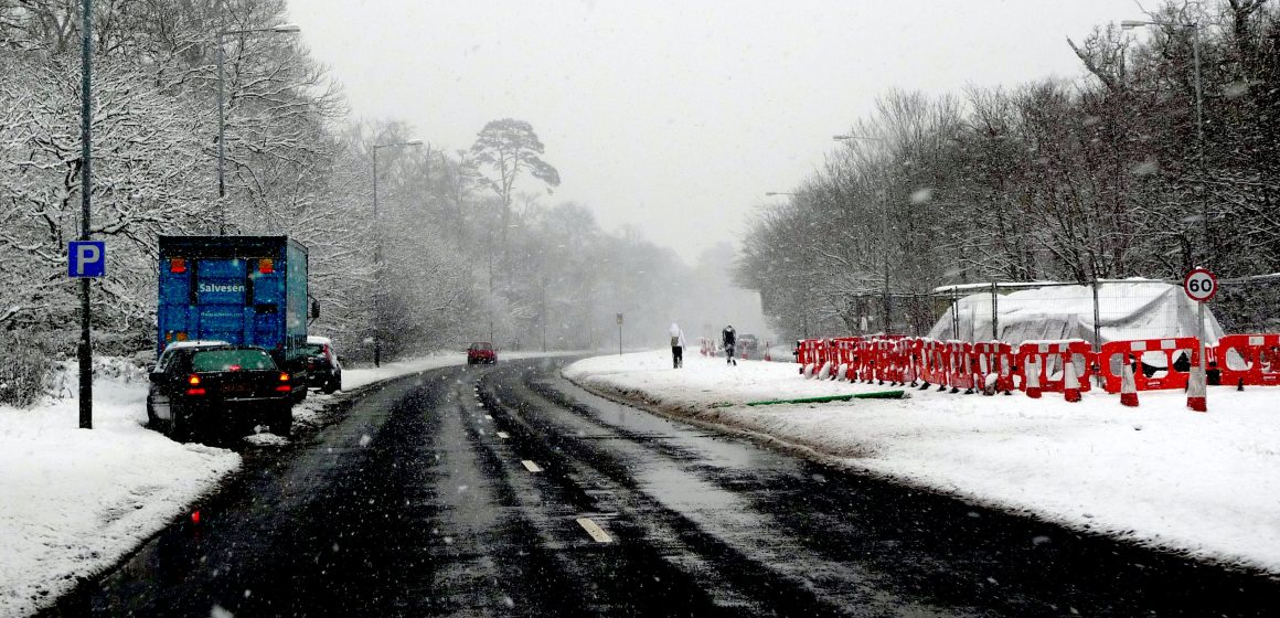 Niemcy walczą ze śniegiem – zakazy ruchu dla pojazdów ciężarowych!