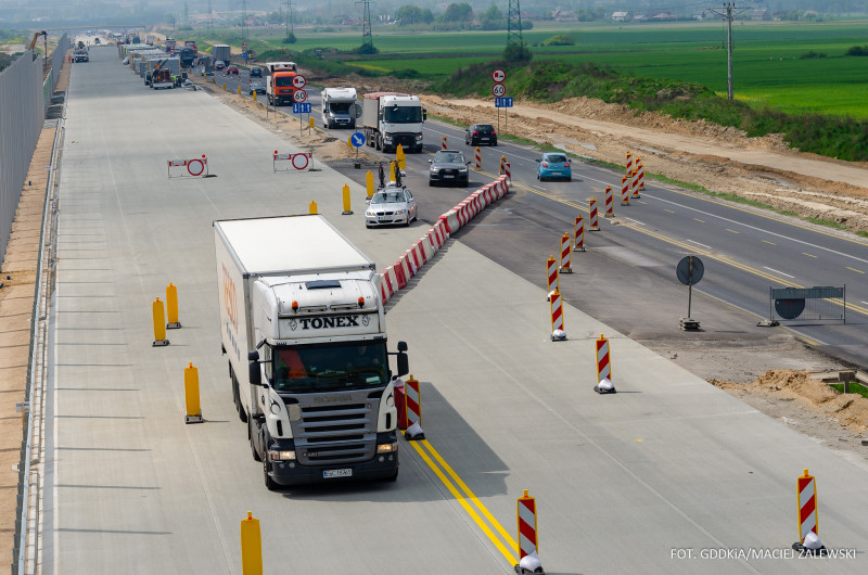 GDDKiA: zbliżają się utrudnienia drogowe na autostradzie A1! Co się stało?