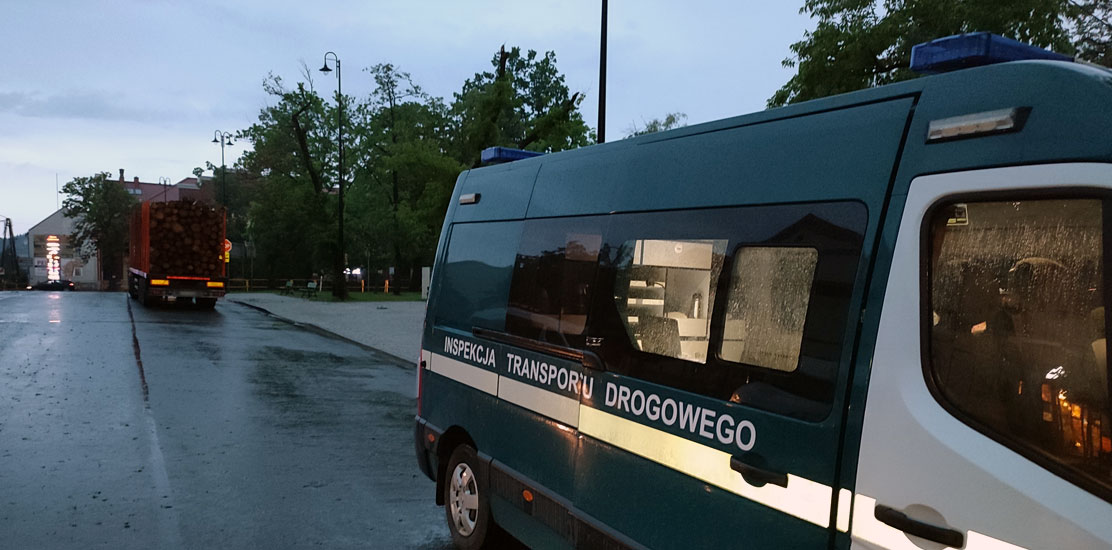 Kraków: Inspekcja Transportu Drogowego wykazała nieprawidłowości czasu pracy kierowcy